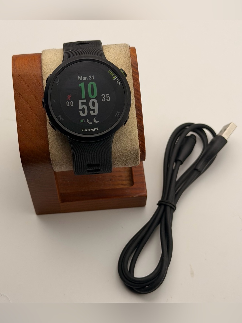 Garmin Forerunner 45, Charger Included, Tested, Black, very good